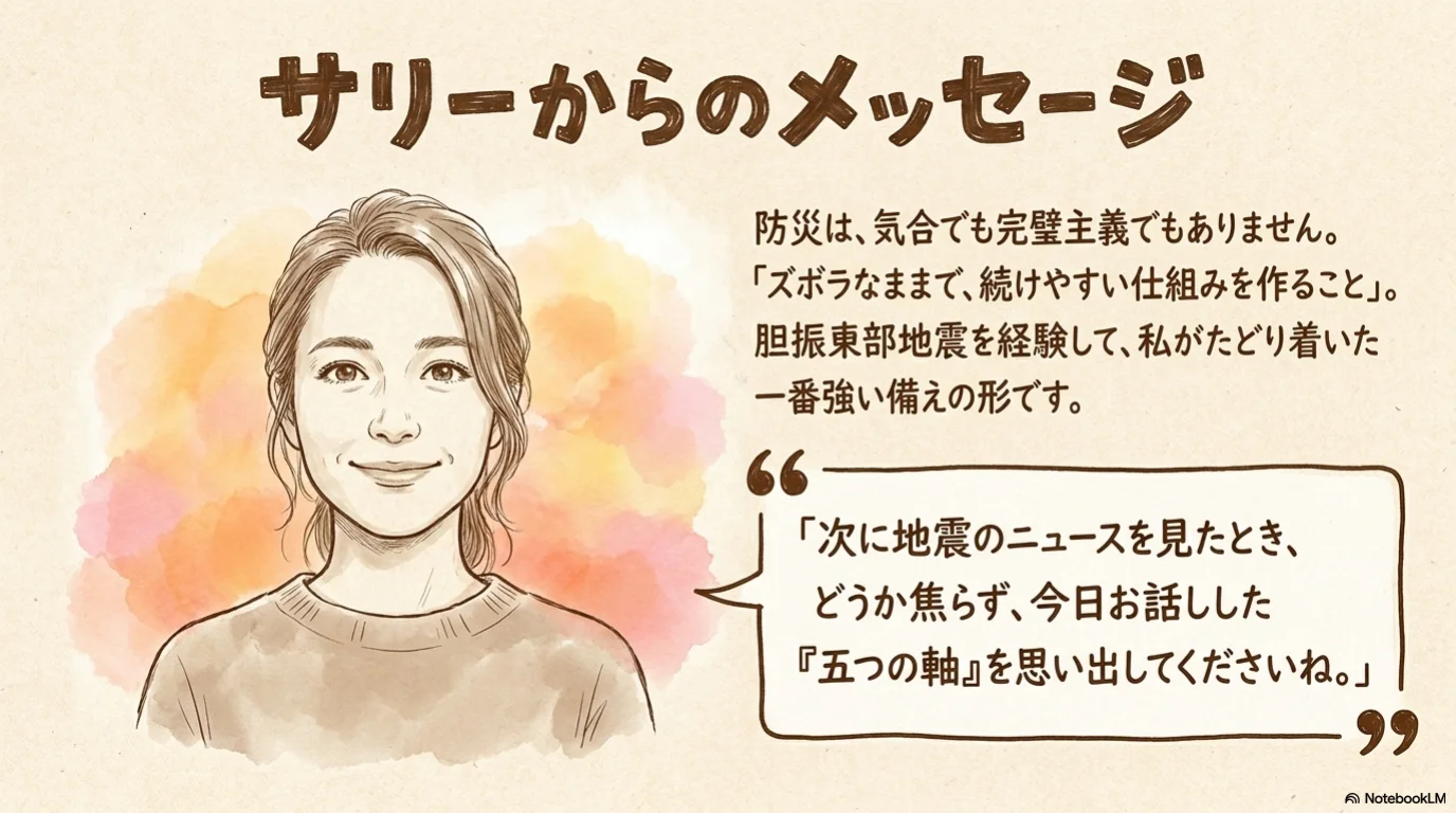 ズボラ防災五軸（14）