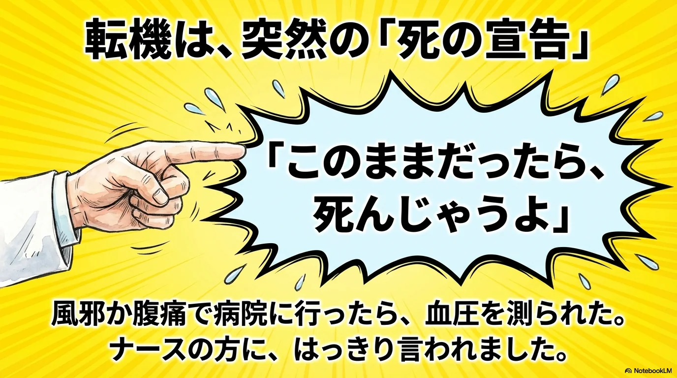 転機は、突然の死の宣告